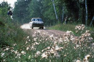 Chad Dykes / Pat Hanson just past the double jump on Indian Creek Forest Rd. in their Mitsubishi Pickup.