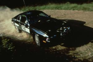 The Todd Jarvey / Rich Faber Dodge Charger at the 90-right on Indian Creek Forest Rd.