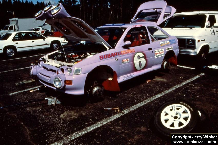 Carl Merrill / J. Jon Wickens Ford Escort Cosworth RS.