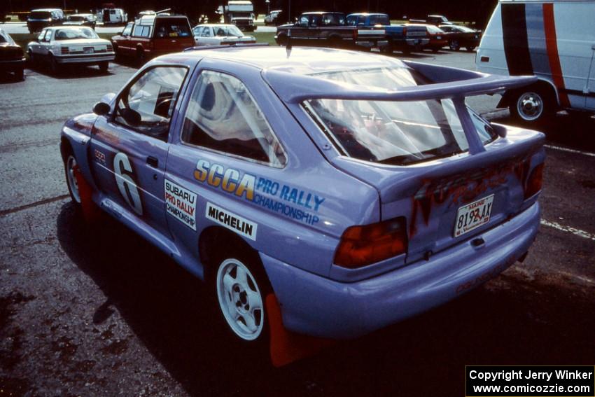 Carl Merrill / J. Jon Wickens Ford Escort Cosworth RS.