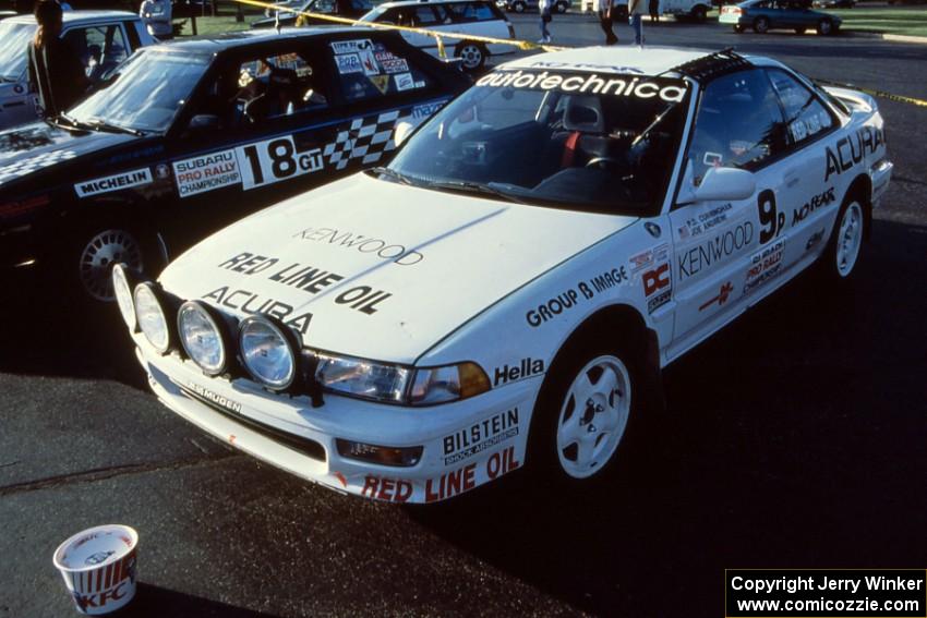 The Peter Cunningham / Joe Andreini Acura Integra at parc expose.