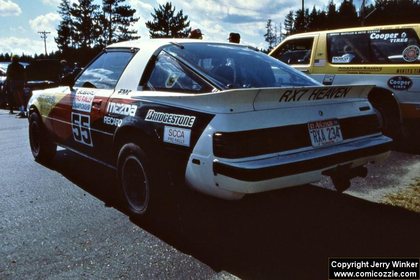 The Mazda RX-7 of Jim Dale / Scott Justus at parc expose.