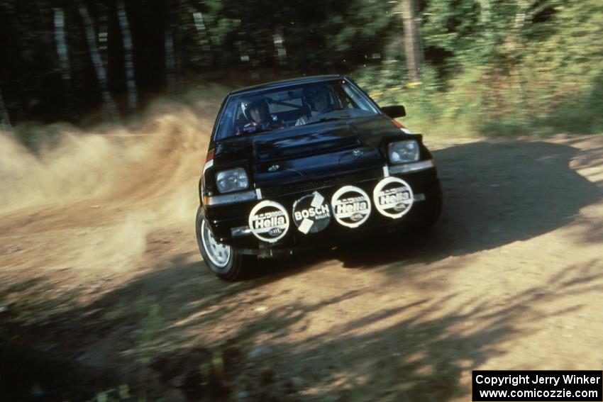 Mike Hurst / Brent Cary won the divsional Paul Bunyan's Ride in their Nissan 200SX.