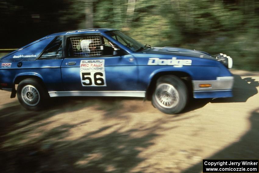 The Mark Larson / Jason Terwisscha Dodge Charger at the 90-right on Indian Creek Forest Rd.