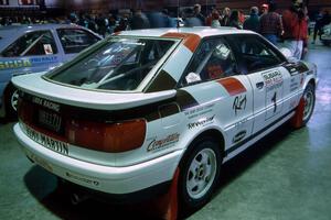 Paul Choiniere had his step-father John Buffum as his navigator in the Audi Quattro S-2.