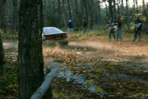 Paul Choiniere / John Buffum blast past spectators near the finish of Beacon Hill in their Audi Quattro S-2.