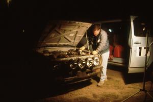 Chad Dykes / Pat Hanson Mitsubishi Pickup receives service in L'Anse.