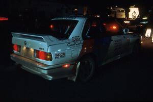 Rick Davis / Ben Greisler BMW M3 at L'Anse service (2).