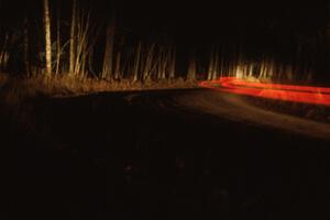 Taillights on the end of the Menge Creek stage (4).