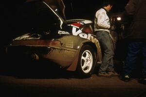 Jeff Zwart / David Stone Porsche Carrera 4 receives service in L'Anse (3).