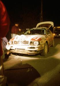 Paul Choiniere / John Buffum Audi Quattro S-2 receives service in Kenton.