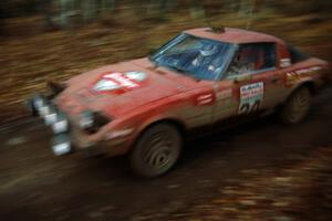 Bruce Newey / Kennon Rymer took ninth overall in their Mazda RX-7.