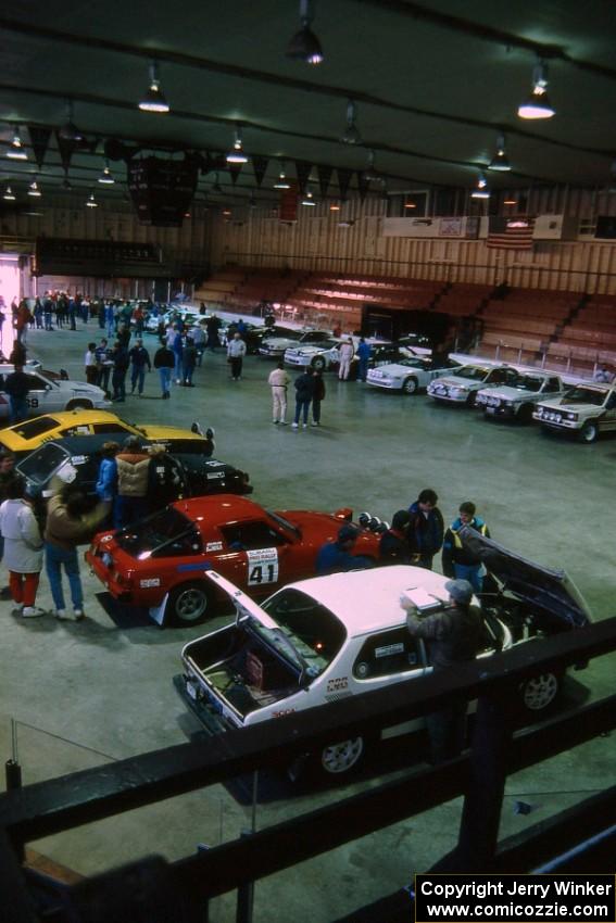 Parc Expose inside Dee Stadium in Houghton.