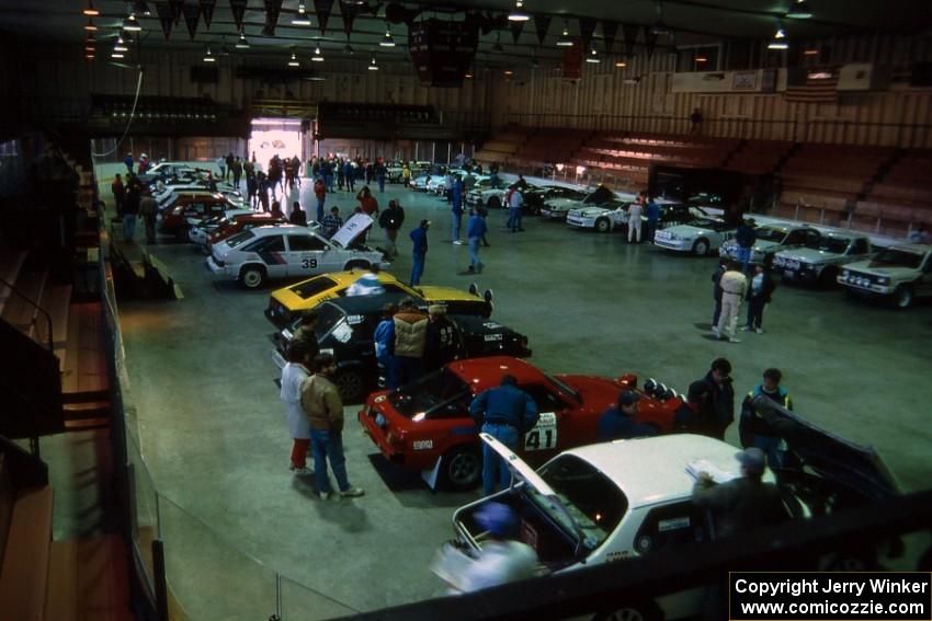 Parc Expose inside Dee Stadium in Houghton.