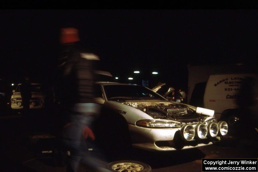 Doug Shepherd / Pete Gladysz get their Eagle Talon serviced in L'Anse.