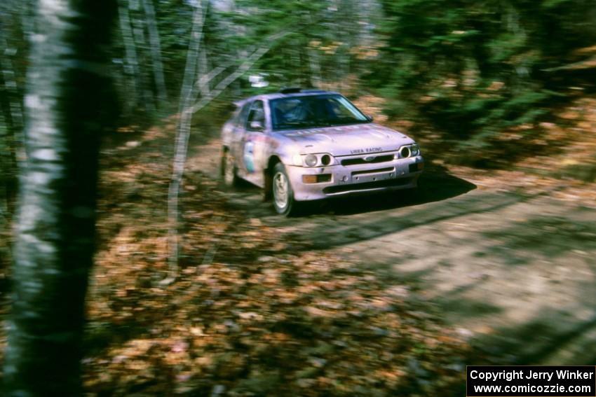 Carl Merrill / Jon Wickens in the Ford Escort Cosworth RS.