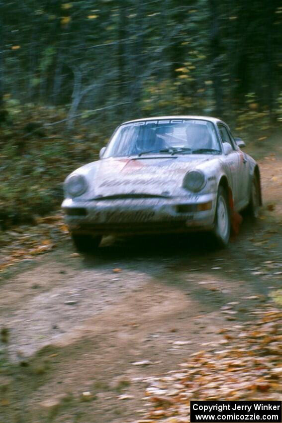 Jeff Zwart / David Stone Porsche Carrera 4 at speed on Son of Mandan.