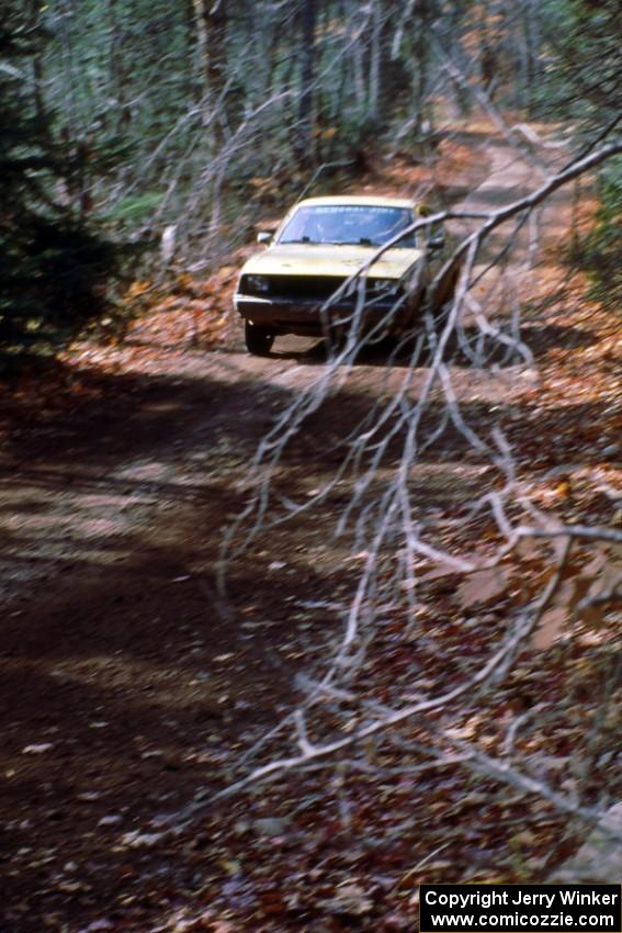 Jeff Bothee / Tom Beltman in their Mitsubishi Celeste.