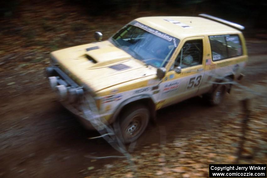 Ken Stewart / Steve Scott Chevy S-10 in the Lac Vieux Desert Divisional PRO Rally.