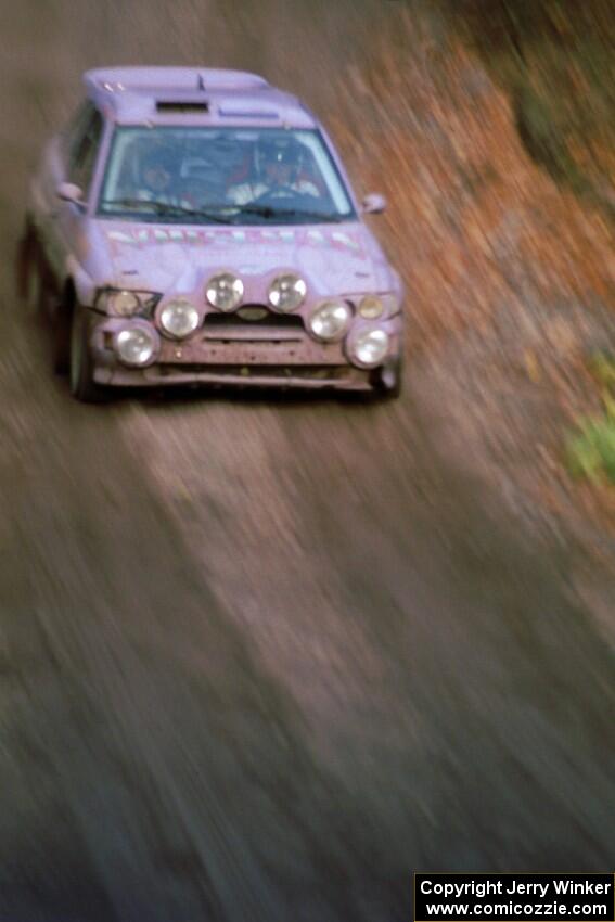 Carl Merrill / J. Jon Wickens took home their first win in the Ford Escort Cosworth RS at POR '93.