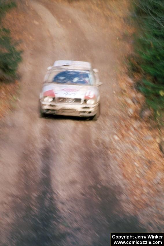 Paul Choiniere / John Buffum were third overall in their Audi Quattro S2.