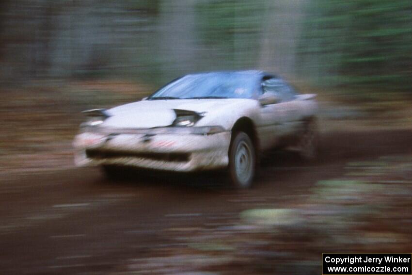 The Roland McIvor / Ellen Santarcangelo Mitsubishi Eclipse took second overall, 1st in GT, in the Lac Vieux Desert Divisional.