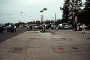 Overall view of the first L'Anse service at the Citgo gas station.(1)