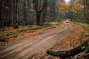 W.G. Giles / Bob Pierce come into the flying finish of the first stage on day two in their VW GTI. They won Production.