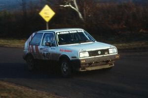 W.G. Giles / Bob Pierce were Production class winners and sixth overall in their VW GTI.