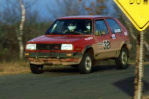 Wayne Prochaska / Annette Prochaska were eleventh overall, 4th in P, in their VW GTI.