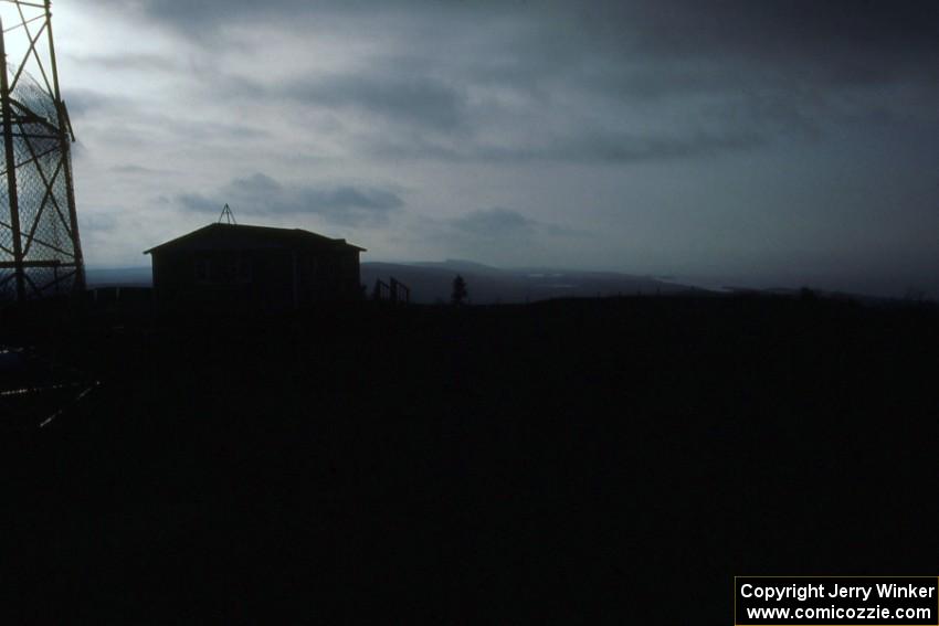 The visitor center and gift shop at the top of Brockway Montain.