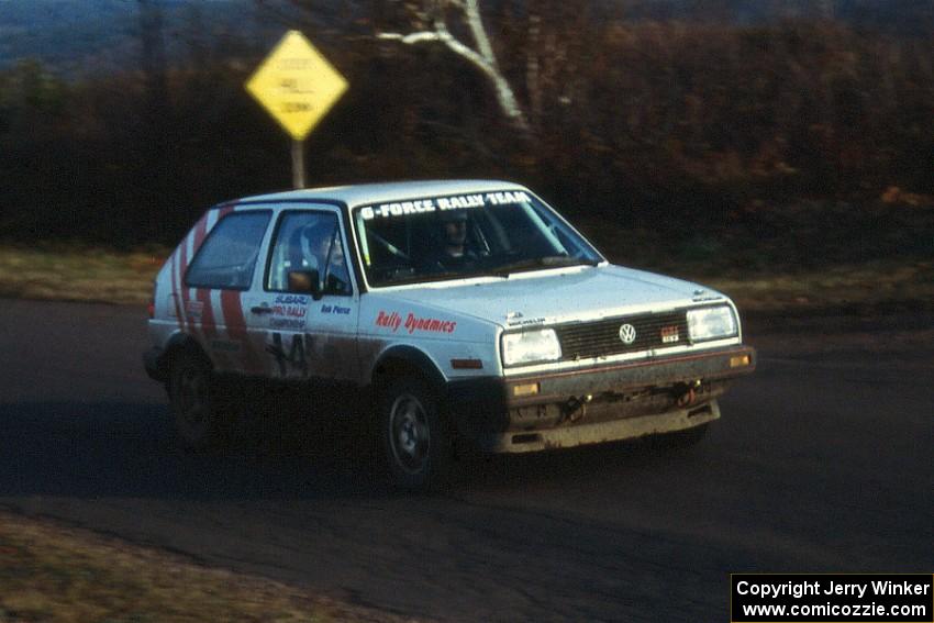 W.G. Giles / Bob Pierce were Production class winners and sixth overall in their VW GTI.