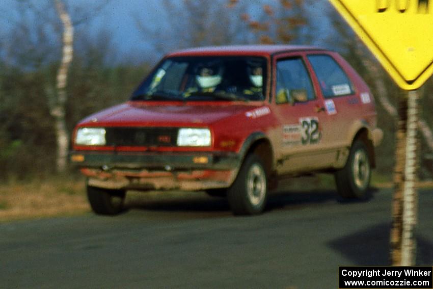 Wayne Prochaska / Annette Prochaska were eleventh overall, 4th in P, in their VW GTI.