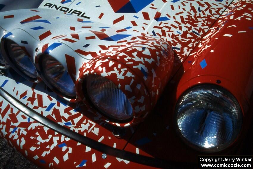 Detail of the Jeff Zwart / Martin Headland Porsche Carrera 4.(1)