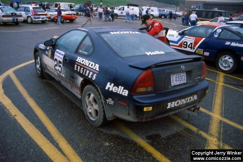 The Jim Anderson / Matt Chester Honda Prelude at parc expose on day two.