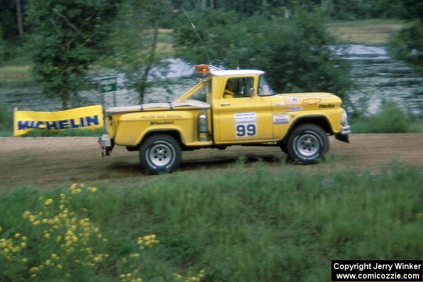 Dan MacDonald was infamous for being med sweep in his 1962 Chevy Pickup.