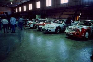 The field was inside Dee Stadium for parc expose.