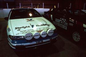 Dave Turner / Bill Gutzman Mitsubishi Eclipse and the Mike Hurst / Rob Bohn Nissan 200SX at parc expose.