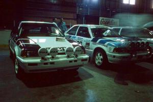 A pair of PGT Mazda 323GTX's: Craig Sobczak / Al Kaumeheiwa and Mitch McCullough / Scott Webb (2).