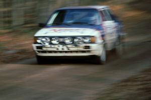 Rui Brazil / John Elkin Audi Quattro ran in the club rally events.