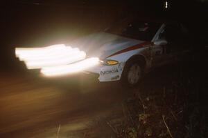 Steve Gingras / Bill Westrick Mitsubishi Eclipse on Passmore after Kenton service.