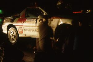 Steve Gingras / Bill Westrick Mitsubishi Eclipse at Kenton service(3).