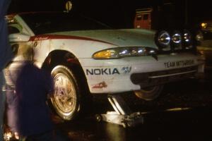 Steve Gingras / Bill Westrick Mitsubishi Eclipse at Kenton service(8).