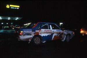 Rui Brazil / John Elkin Audi Quattro finished the first day's club rally.