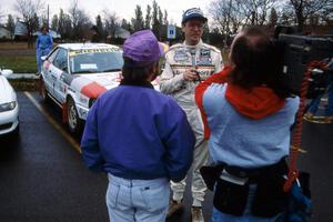 Kevin Ericson and Glen Mazzone interview Jeff Becker prior to the start of day two.