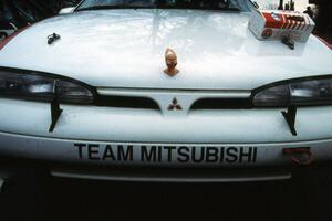 Steve Gingras / Bill Westrick Mitsubishi Eclipse with a Ren head hood ornament.