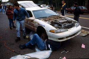 Doug Shepherd / Pete Gladysz Eagle Talon at Copper Harbor service.