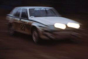 Robert Parks / Jerry Tobin in their Alfa Romeo Milano took 18th overall, fourth in Group A.