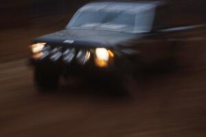 Jeff Hendricks / Noble Jones in their Jeep Comanche were 20th overall, first in Truck class.