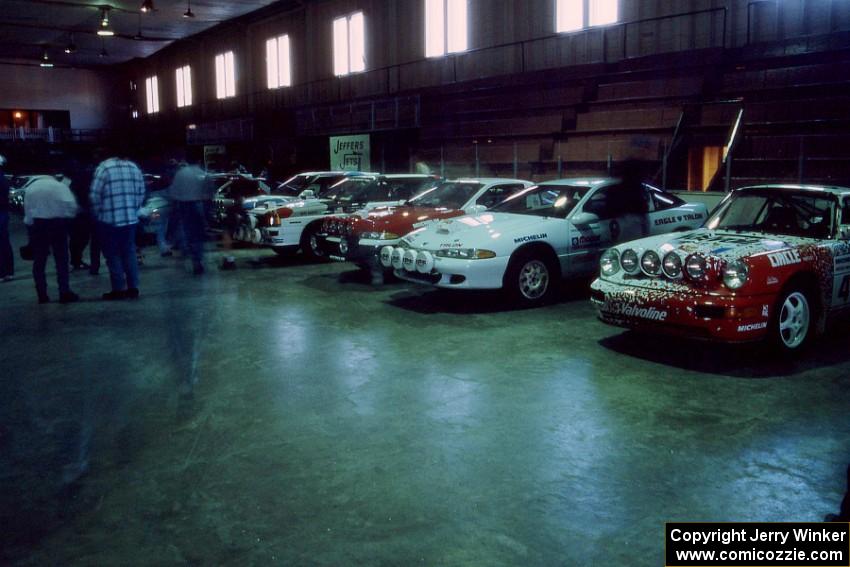 The field was inside Dee Stadium for parc expose.